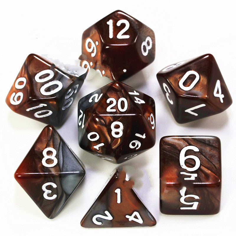 Multi-sided Dice Set Of 7 DICE Board Game Running Group