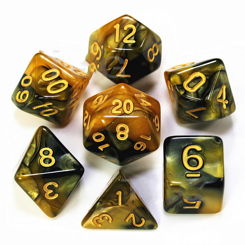 Multi-sided Dice Set Of 7 DICE Board Game Running Group